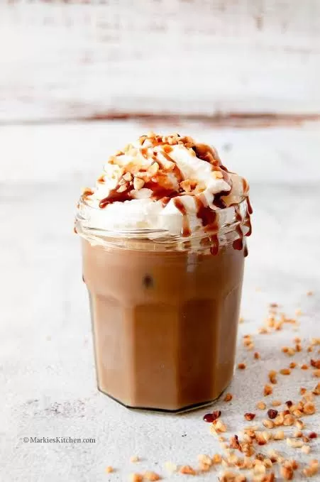 Iced Hazelnut Latte